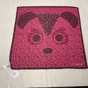NWT Coach Panda Bear Bandana